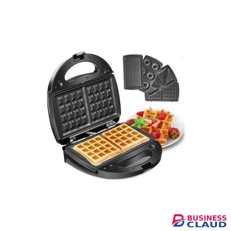 Signature 4 In1 Nonstick Sandwich Maker,Waffle&Grill,700-800W