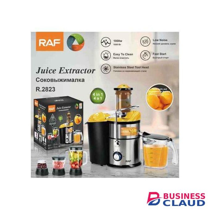 RAF 4 In1 Food Processor extractor /Blender/Juicer/Grinder/ chopper