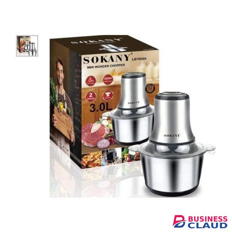 Sokany 3L Electric Food Processor