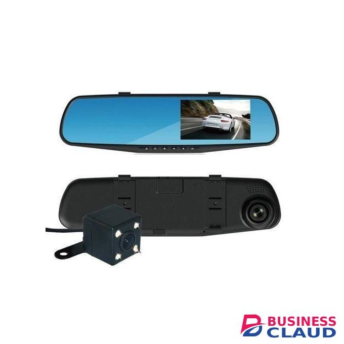 1080p car dash cam vehicle blackbox dvr drive recorder 2 lens camera 4.3 inch auto dashcam car black box with rear camera