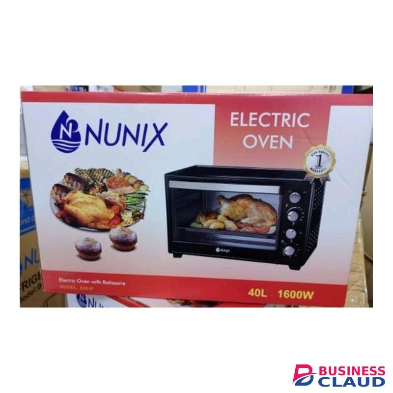 Nunix E40-R rotisserie energy saver 40l oven