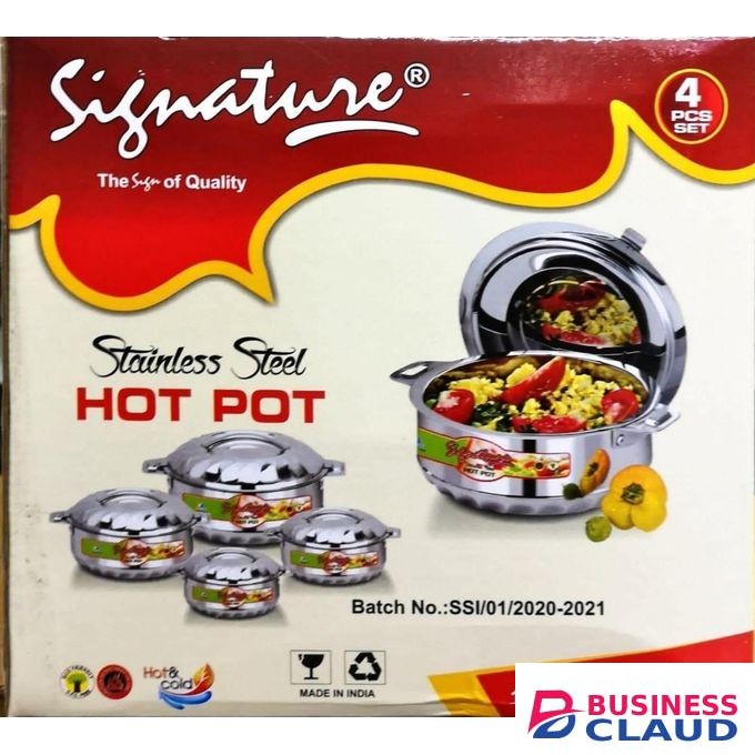 Signature Premium 6-Piece Stainless Steel Hotpot Set – 1000ml to 10000ml