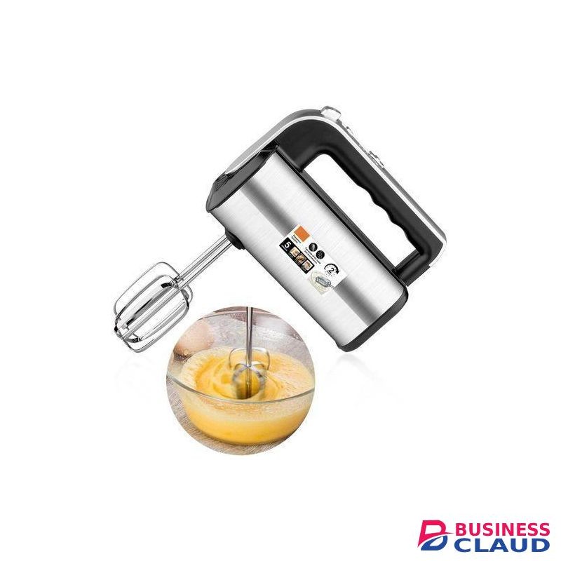RAF High quality 300W Hand Mixer - Professional Electric Handheld Mixer for Baking - 5 Speed Function, Includes Stainless Steel Beaters & Dough Hooks, Eject Button