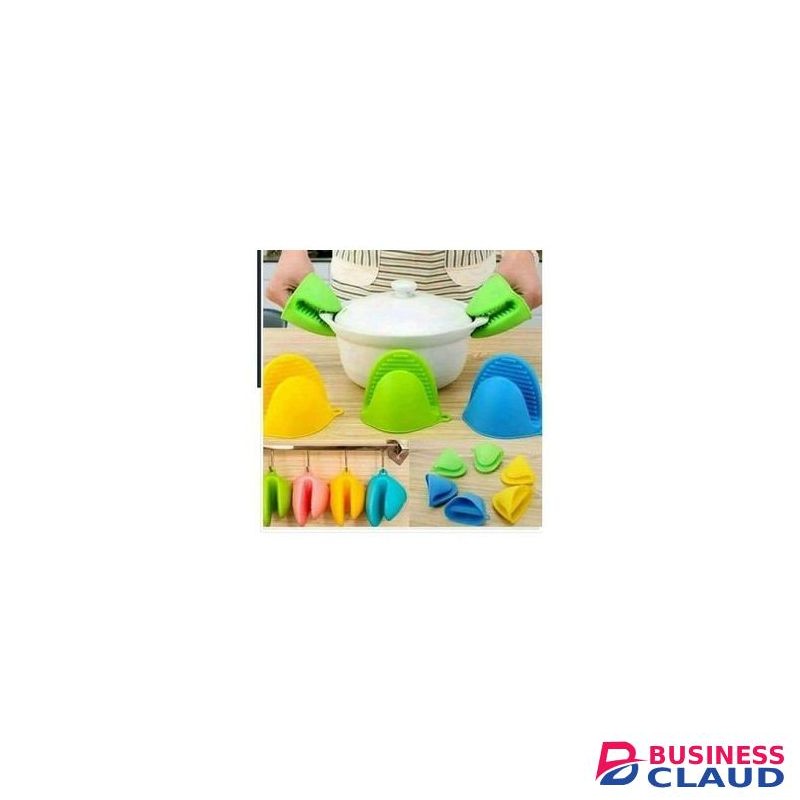 (1 Pair)Silicone Pans-Pot-Sufuria Holder - Assorted Colours