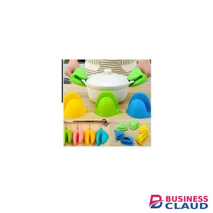 (1 Pair)Silicone Pans-Pot-Sufuria Holder - Assorted Colours