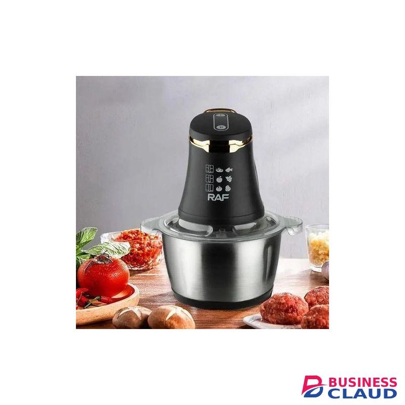 RAF 2L Stainless Steel Food Processor for Kitchen,Vegetable,Onion,Garlic,Salad, Baby Food,Fruit,Nuts