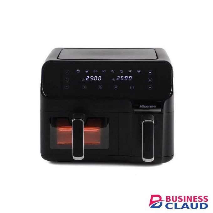 Hisense 8.6L Dual Basket Air Fryer with 2 free airfryer liner