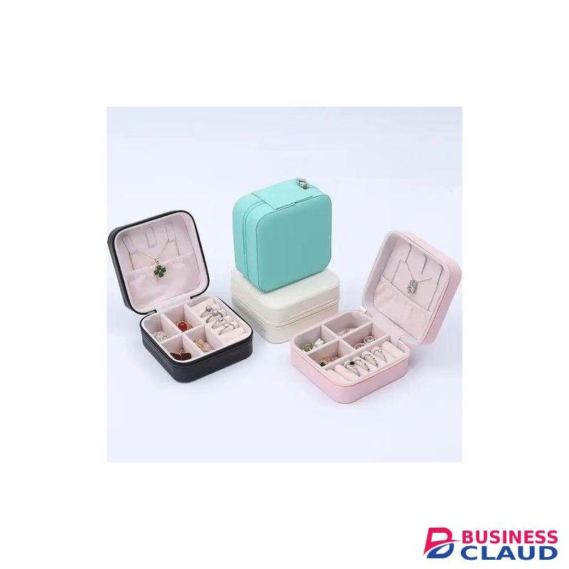 Jewelry Travel Case Organizer/ Portable Mini Storage Boxes Display For Rings, Earrings, Necklaces etc