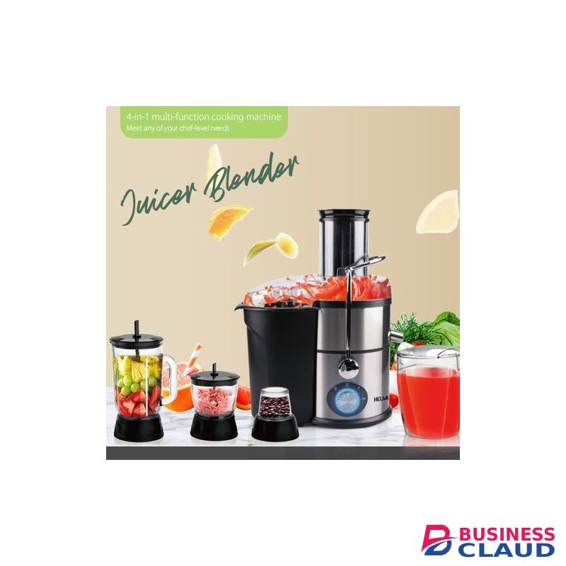 RAF Quality Unbreakable Jar 4 In1 Multifunctional Food Processor, Juicer, Blender, Grinder, Mincer
