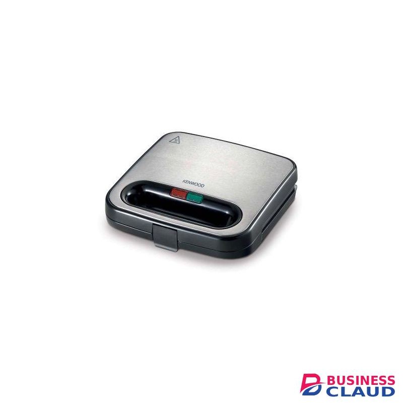 Kenwood SMM00.000SI Sandwich Maker, 750W - Stainless Steel - Silver (1YR WRTY)