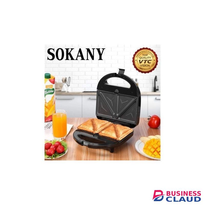Sokany 2 Slice Sandwich Maker & Toaster/dessert Maker
