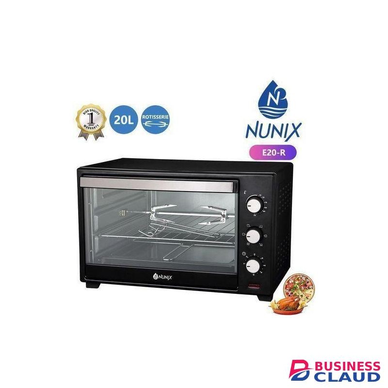 Nunix Rotisserie 20l modern energy saver oven