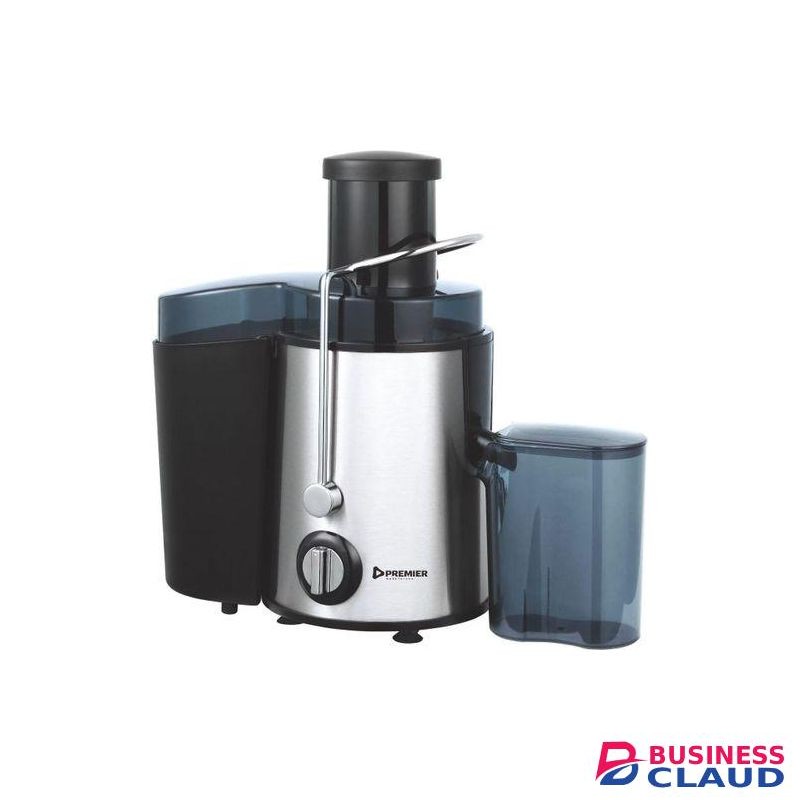 Premier Stainless Juicer Machine, 350W Centrifugal Juicer Extractor with Wide Mouth Feed Chute for Fruit Vegetable