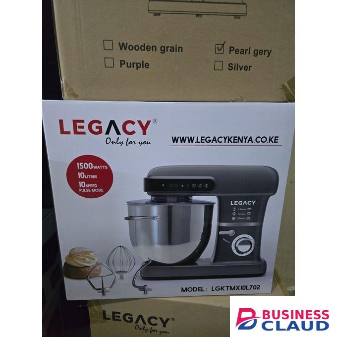Legacy Electric Stand Mixer 10L 1500watts