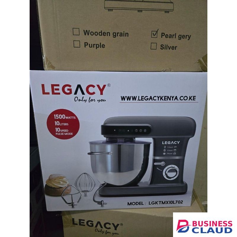 Legacy Electric Stand Mixer 10L 1500watts