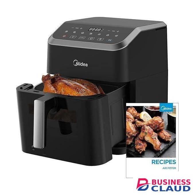 Midea Air Fryer Digital Touch 7L -1500W Black MAD-740F2APK