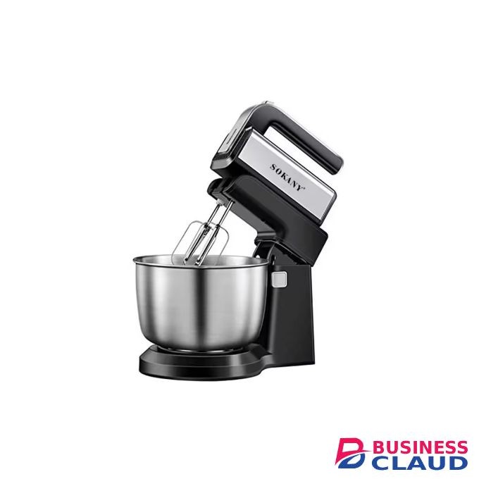 Sokany Easy to clean Electric Stand Mixer 5-Speed, Turbo Mode, 3.5L SS Bowl,