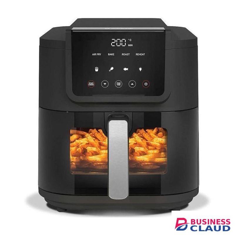 VON 8L Digital Air Fryer Slim Design WITH 1 YR WARRANTY