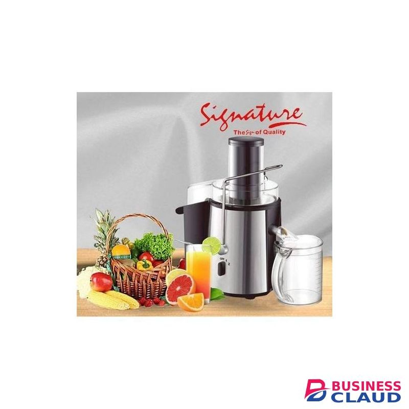 Signature 850Watts Powerful Quality Electric Juice Extractor-Fruit & Veg Juice Extractor