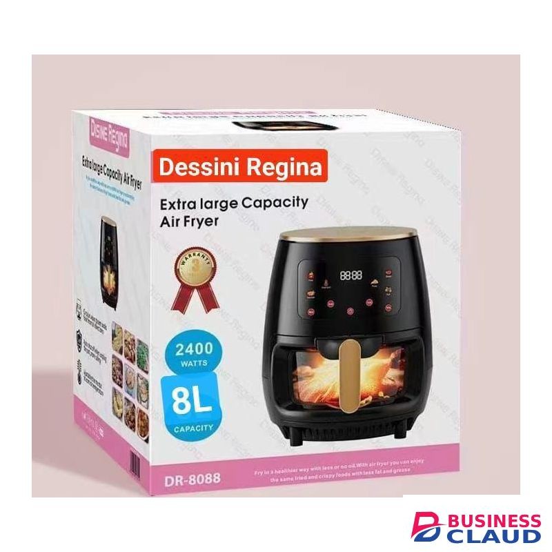 Dessini Regina Glass Oven Dessini Airfryer(8ltrs)