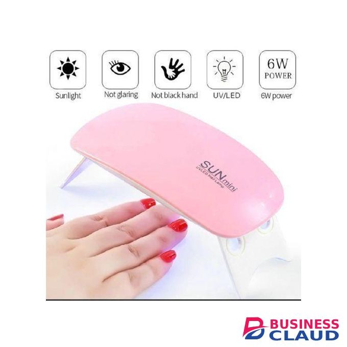 sun 6W Mini Nail Lamp Dryer Machine Portable 6 LED UV Manicure Lamp Home Use Nail Lamp For Drying Polish Varnish With USB Cable