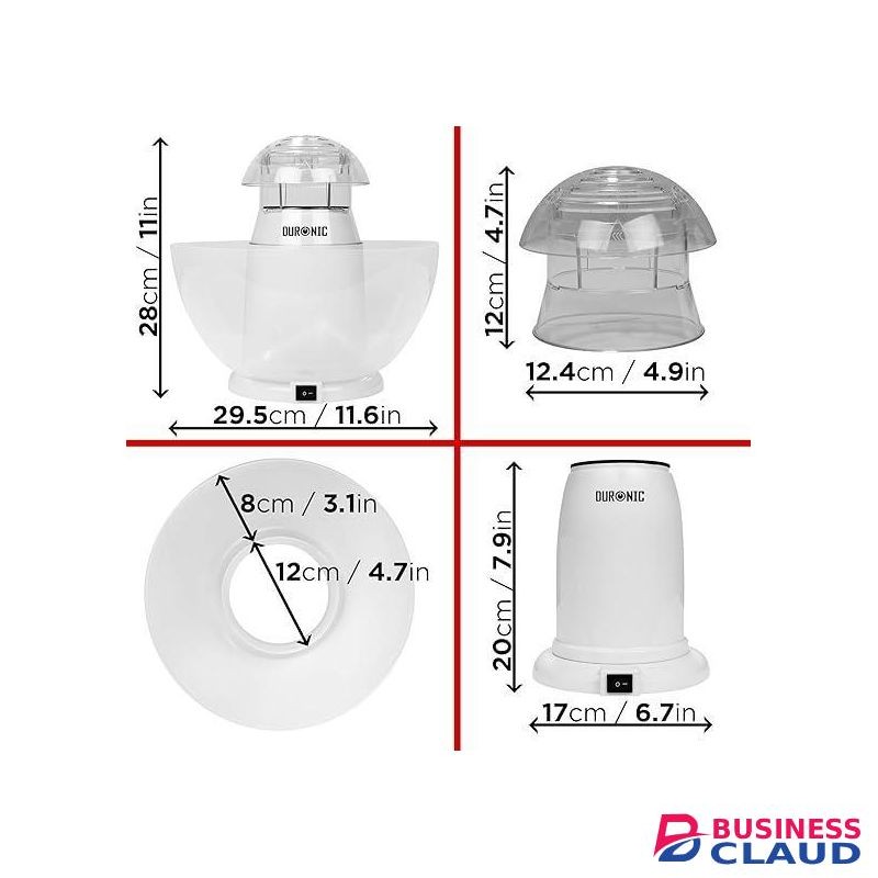 Duronic Popcorn Machine POP50 WE Popcorn Maker Machine