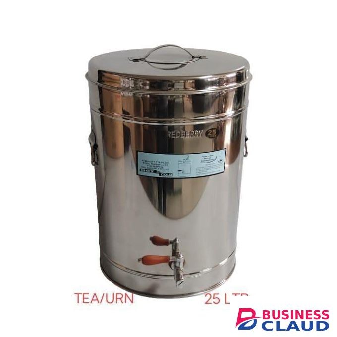25L Tea Urn with Tap Hot/Cold Beverage Dispenser Tea, Coffee Kettle for Home, Canteen, Hotels