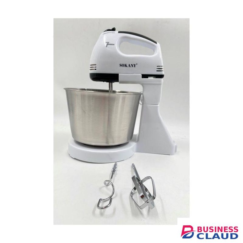 Sokany HIGH QUALITY Electric Hand Mixer With Bowl,Whisk Egg Beater Cake Baking