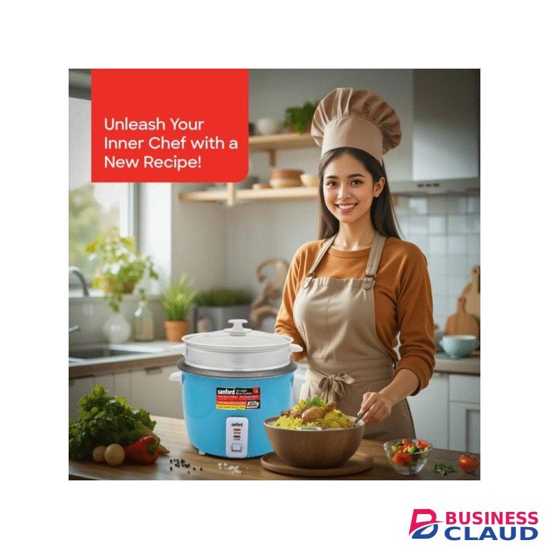 Sanford Rice Cooker Automatic 1.5l 500w SF1160RC (2YR WRTY)