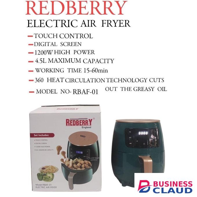 Redberry 4.5L Electric Air Fryer RBAF-01