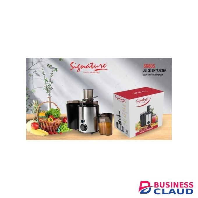 Signature Heavy Duty Juicer Machine/ Fruits &Vegetable Extractor-850W