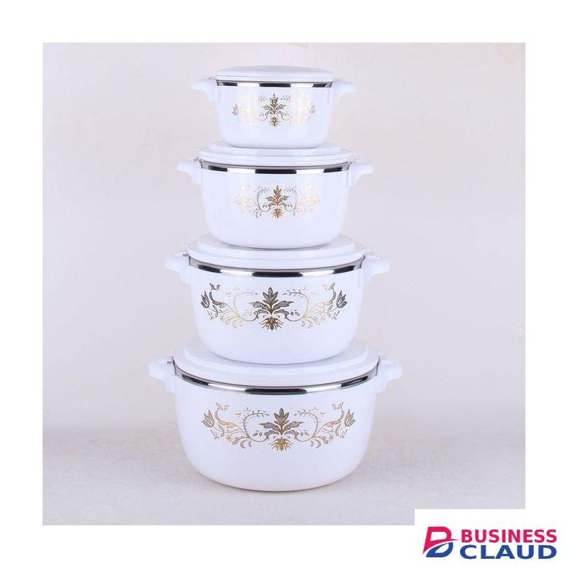 4 Pcs Set Insulated Casserole Hot Pots