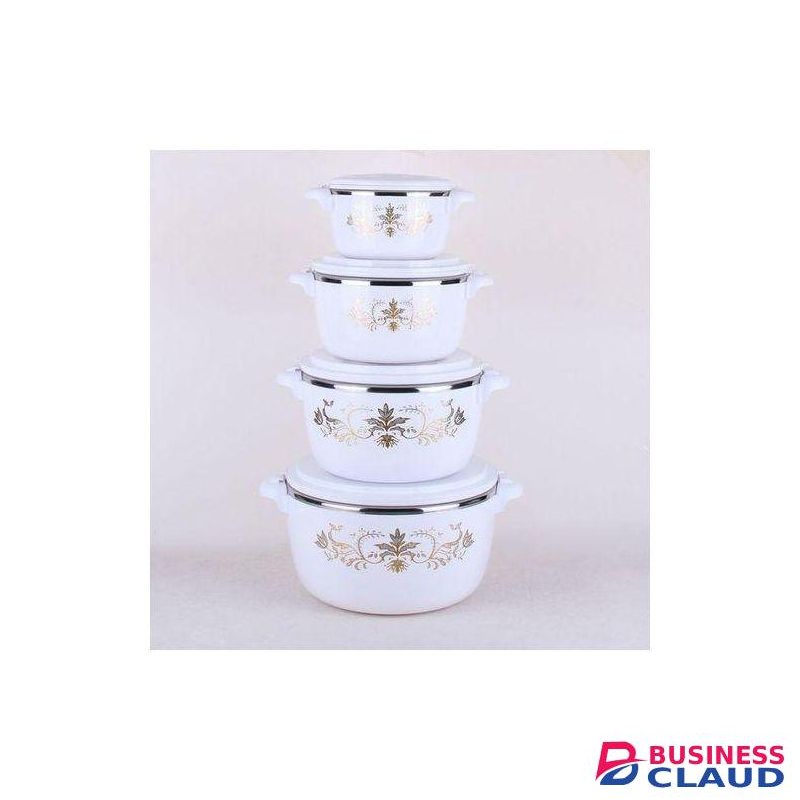 4 Pcs Set Insulated Casserole Hot Pots