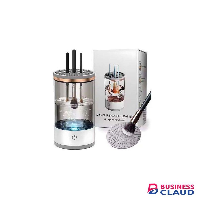 3 In 1 USB Electric Makeup Brush Cleaner Automatic Spinner Holder Stand Cleaning Washer Quick Dry Tool