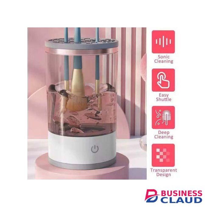3 In 1 USB Electric Makeup Brush Cleaner Automatic Spinner Holder Stand Cleaning Washer Quick Dry Tool