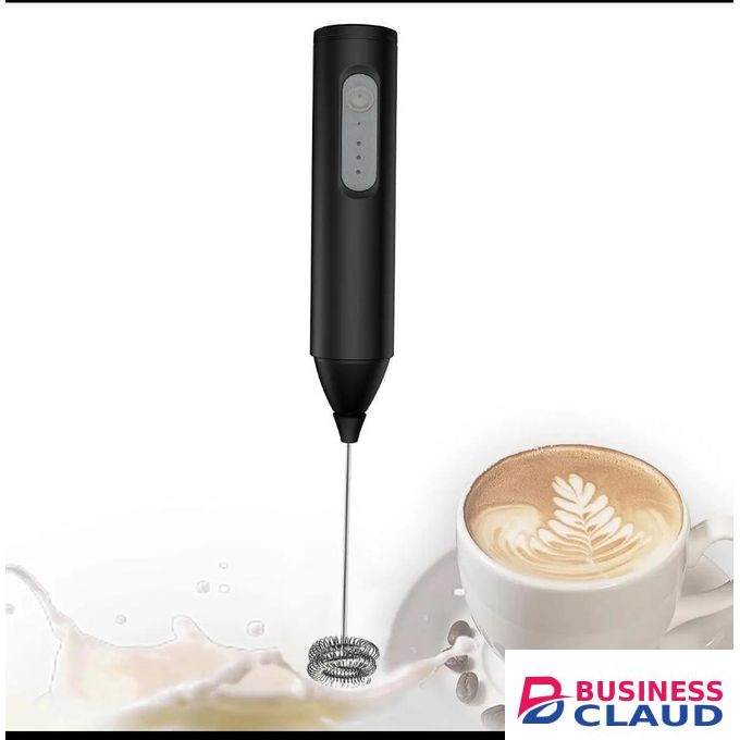 Mini USB Rechargeable Electric Milk Frother 3 Speed Foam Maker Coffee Whisk And Drink Mixer, Handheld Cordless 3-Speed Electric Blender And Egg Beater With USB Charging Port