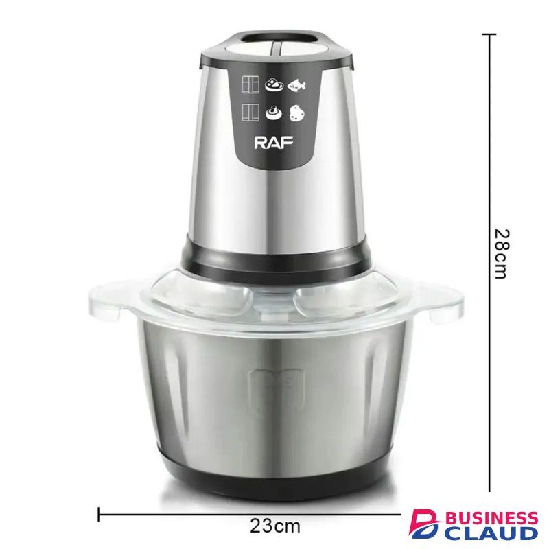 RAF Multi-Purpose 2L Stainless Steel Food Processor