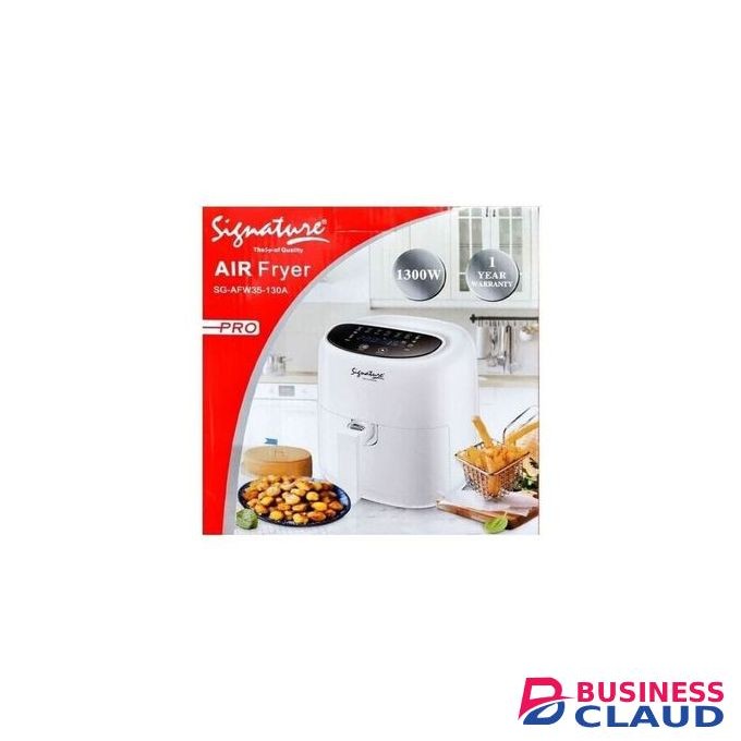 Signature Digital Multifunctional Electric Healthy Oil Free Air Fryer, Non-stick