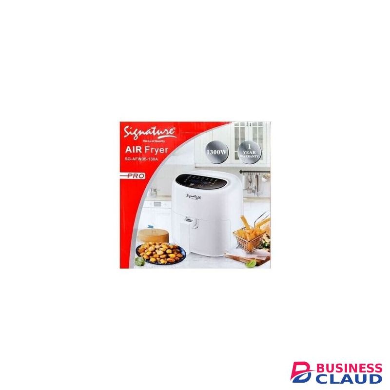 Signature Digital Multifunctional Electric Healthy Oil Free Air Fryer, Non-stick