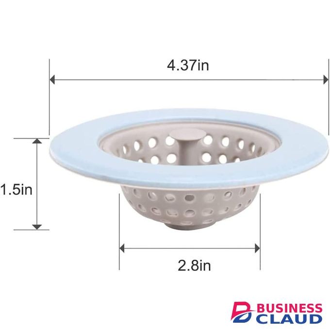 3pcs Plastic Sink Strainer, Silicone Kitchen Sink Strainer, Easy Clean Sink Drain Filter Basket, Kitchen Sink Basket Strainer, shower drain hair catcher, sink drain cover