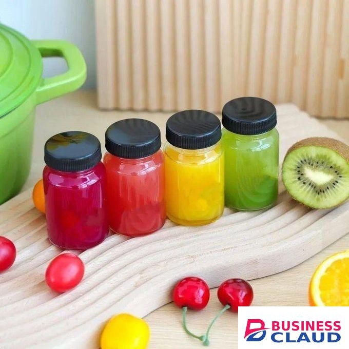 Gingershots Glass Bottles-5pcs