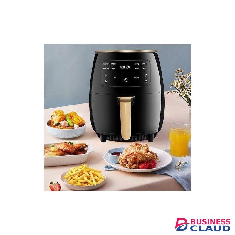 8Ltrs Extra Large Capacity Air Fryer Multicooker For Oil Free Cooker, 2400Watts