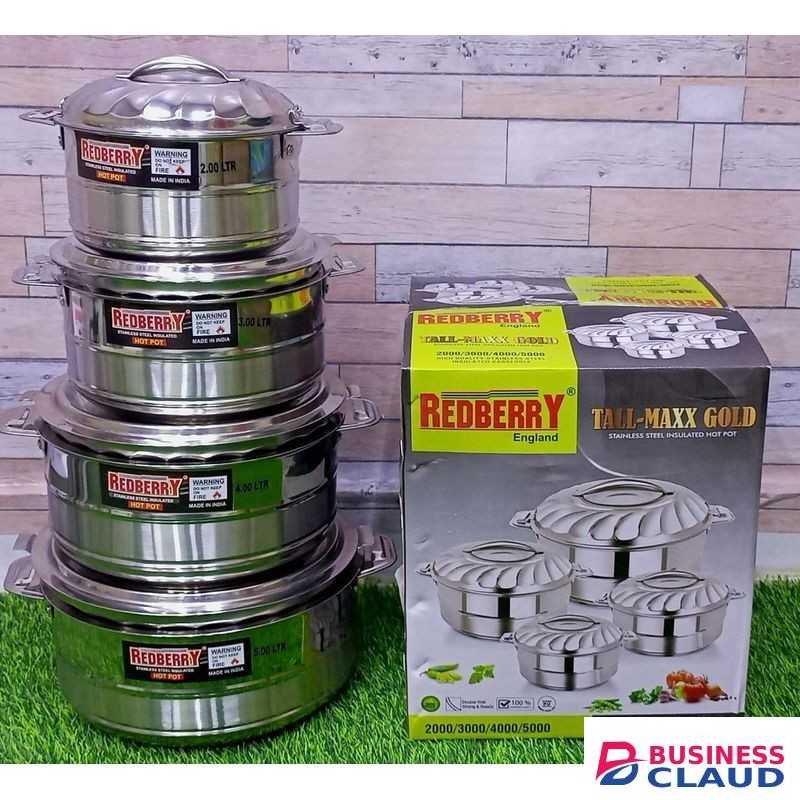 Redberry Stainless steel hot pots