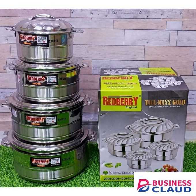 Redberry Stainless steel hot pots