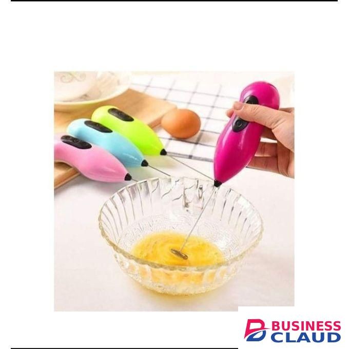 HIGH QUALITY Handheld Electric Milk Frother – Fast & Powerful Foam Maker