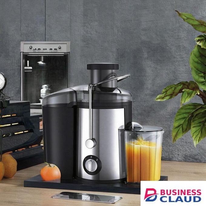 Hoffmans Heavy duty 1200W Electric Juicer Machine For Fruits and Vegetables, Powerful Centrifugal Fruit & Vegetable Juice Extractor with Wide Mouth Feed Chute, Stainless Steel Filter