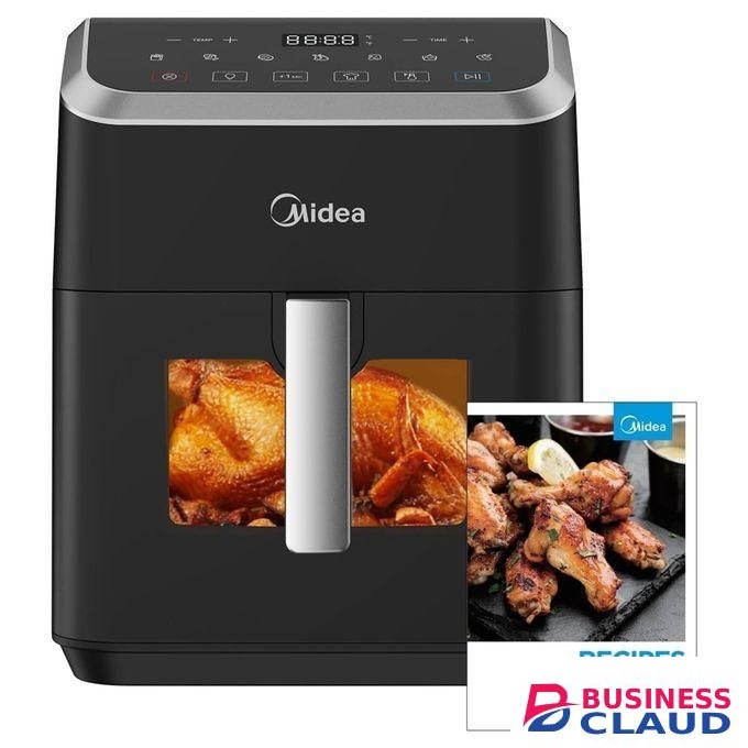 Midea 7.0L Digital Air Fryer Machine Qulaity 1Yr Warranty Black