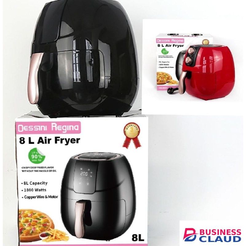 Dessini Digital Air DEEP Fryer With Smart Rapid Air Technology 8L