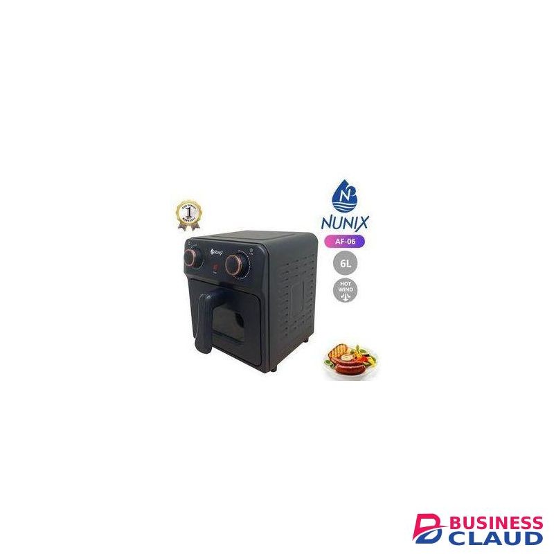Nunix 6 Liters Electric Air Fryer-Oil Free