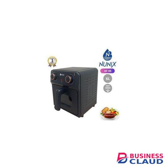 Nunix 6 Liters Electric Air Fryer-Oil Free